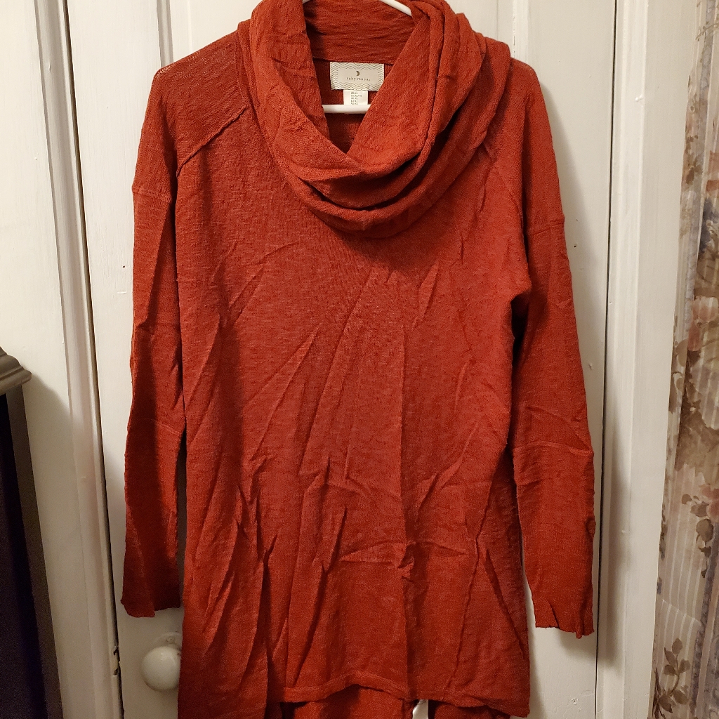 Ruby Moons Rust Colored Sweater